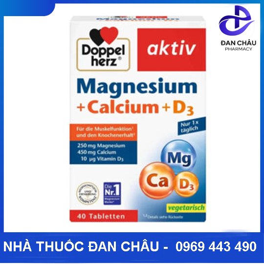 MAGNESIUM  CALCIUM  D3 DOPPEL HERZ